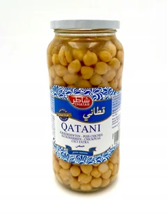 Chickpeas in brine 400 g QATANI - Pasztet i przetwory mięsne - miniaturka - grafika 1