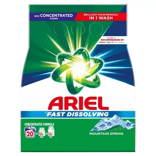 Ariel Proszek do prania 1.1kg, kg prań, Mountain Spring - Środki do prania - miniaturka - grafika 1