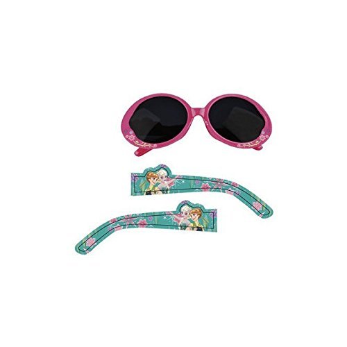 Idealcasa kids - Okrągłe okulary przeciwsłoneczne Frozen różowe kwiaty