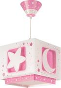 Lampy sufitowe - Dalber Pink Moon lampa wisząca 1-punktowa 63232S - miniaturka - grafika 1