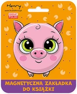 Zakładki do książek - Zakładka kulka Świnka - miniaturka - grafika 1