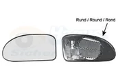 Lusterka samochodowe - WKŁAD LUSTERKA VAN WEZEL 1858862 1060598 FORD 1858862 - miniaturka - grafika 1