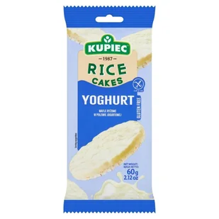 Kupiec Wafle ryżowe w polewie jogurtowej 60 g - Pieczywo chrupkie - miniaturka - grafika 1