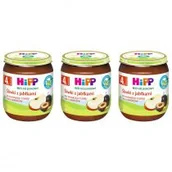 Desery dla dzieci - Hipp Śliwki z jabłkami po 4. miesiącu zestaw 3 x 125 g Bio - miniaturka - grafika 1