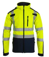 Moda i Uroda OUTLET - Kurtka robocza Softshell Flash Odblaskowy Hi-VIS - miniaturka - grafika 1