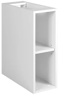 Biała wąska półka łazienkowa 20 cm T0-S43 - Szafki łazienkowe - miniaturka - grafika 1