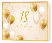 Zestawy upominkowe - Prezent na 18 Urodziny dla Dziewczyny Chłopaka Pamiątka Box Pudełko 22,5x17,5x4 - miniaturka - grafika 1