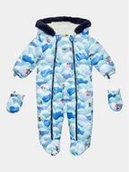Kombinezony dla dzieci - Guess Kombinezon zimowy P3BG05 WEGY0 Niebieski Regular Fit - miniaturka - grafika 1