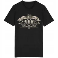 Koszulki męskie - Urodzinowa Koszulka PREZENT NA 18 URODZINY Oryginalny Gift T-shirt - miniaturka - grafika 1