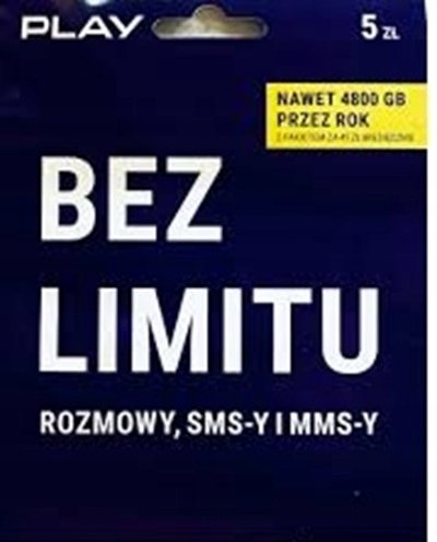 play starter na kartę 5 100 sztuk hurt