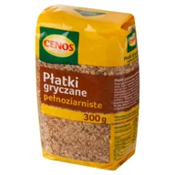 Płatki śniadaniowe i musli - Cenos Płatki gryczane pełnoziarniste 300 g - miniaturka - grafika 1