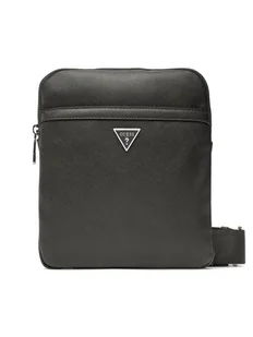 Guess Saszetka Certosa Saffiano Smart HMECSA P3123 Czarny - Nerki - miniaturka - grafika 1