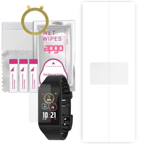 1x folia hydrożelowa ochronna do MyKronoz ZeNeo+ Plus - apgo Smartwatch Hydrogel Protection Ochrona na ekran smartwatcha