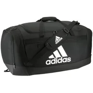 Torby sportowe - adidas Unisex Defender 4 duża torba marynarska torba sportowa, czarny/biały, Rozmiar Uniwersalny - miniaturka - grafika 1