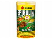 Pokarm dla ryb - TROPICAL Super Spirulina Forte Tablets 250ml 340szt. - miniaturka - grafika 1