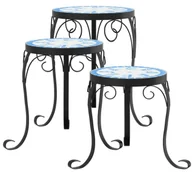 Kwietniki - Zestaw niebieskich kwietników ogrodowych G1-G98 - miniaturka - grafika 1