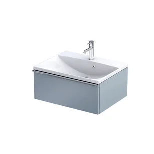 Szafka łazienkowa pod umywalkę Oristo Etna 60 cm niebieski mat OR52-SD1S-60-16 - Szafki łazienkowe - miniaturka - grafika 1