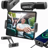 Akcesoria do tabletów i e-booków - Samochodowy Uchwyt Na Zagłówek Do Telefonu Lub Tabletu Heckermann Pb-48 - miniaturka - grafika 1