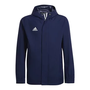 Kurtka adidas Entrada 22 All-Waether Jr (kolor Granatowy, rozmiar 116) - Moda i Uroda OUTLET - miniaturka - grafika 1