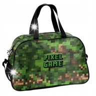 Torby szkolne - TORBA SPORTOWA SZKOLNA NA BASEN WF PIXEL GAME DLA CHŁOPCA - miniaturka - grafika 1