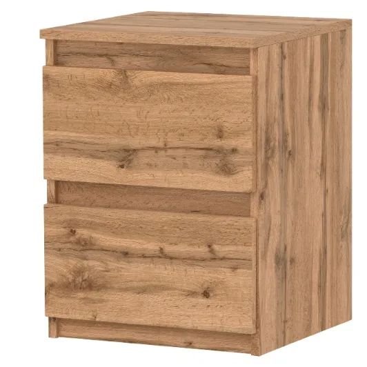 Szafka Nocna Loft 40 Cm Dąb Wotan Duży Stolik Nocny Nakastlik Do Sypialni
