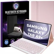 Etui do tabletów - Etui z klawiatura do Samsung Galaxy Tab A9+ 11" SM-X210 SM-X215 SM-X216 różowy - miniaturka - grafika 1