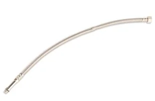 Wężyk przyłączeniowy ze stali nierdzewnej 1/2"x10 mm 40 cm - Węże elastyczne - miniaturka - grafika 1