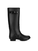 Kalosze damskie - Hunter Kalosze WFT2205RMI Czarny - miniaturka - grafika 1