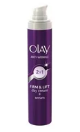 Serum do twarzy - Olay Anti-Wrinkle Firm & Lift krem + serum przeciw zmarszczkom  50ml - miniaturka - grafika 1