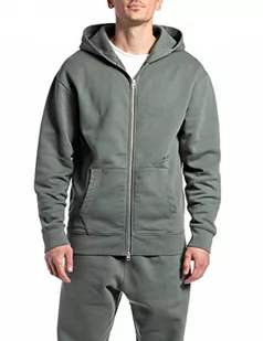 Replay Męska bluza z kapturem, 437 Castor Grey, S - Bluzy męskie - miniaturka - grafika 1
