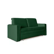 Sofy i kanapy - Ciemnozielona rozkładana sofa 168 cm Lucky Lucy – Miuform - miniaturka - grafika 1