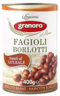 Granoro Borlotti fasola czerwona 400 g - Pasztet i przetwory mięsne - miniaturka - grafika 1