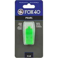Piłka nożna - Gwizdek Fox 40 Pearl Bez Sznurka Zielony 9702-1408 - miniaturka - grafika 1