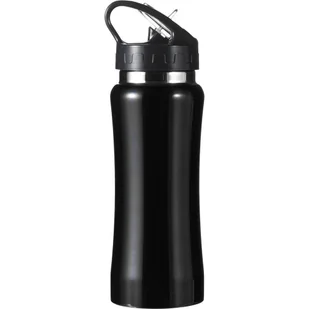 Butelka sportowa 600 ml V4656-03 Czarny - Shakery i bidony sportowe - miniaturka - grafika 1