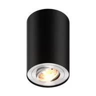 Lampy sufitowe - Zuma Line Rondoo 89201-N spot lampa sufitowa 1x50W GU10 czarny/srebrny - miniaturka - grafika 1
