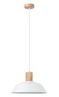 Lampy stojące - Skandynawska biała lampa wisząca nad stół B3-K64 - miniaturka - grafika 1