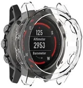 Akcesoria do pulsometrów i zegarków sportowych - Silikonowe Etui Do Garmin Fenix 5X - miniaturka - grafika 1