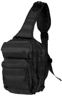Mil-Tec US Assault Pack One Strap Small, czarny, s - Plecaki - miniaturka - grafika 4
