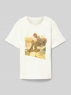 Koszulki dla chłopców - T-shirt o kroju regular fit z nadrukiem z motywem - miniaturka - grafika 1