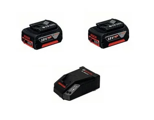 Bosch Professional Akumulatory + ładowarka 18 V - Pozostałe elektronarzędzia - miniaturka - grafika 2