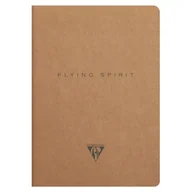 Zeszyty szkolne - Zeszyt Clairefontaine Flying Spirit A5, linie, brązowy - miniaturka - grafika 1