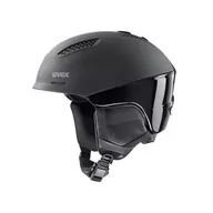 Kaski narciarskie - Kask narciarski dla dorosłych Uvex Ultra Pro Black Mat 2023 - miniaturka - grafika 1