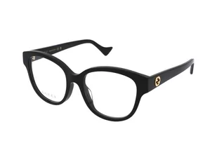 Gucci GG1260OA 001 - Okulary korekcyjne, oprawki, szkła - miniaturka - grafika 1