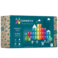 Klocki - klocki magnetyczne Rainbow Rectangle Pack 18 elementów Connetix - miniaturka - grafika 1