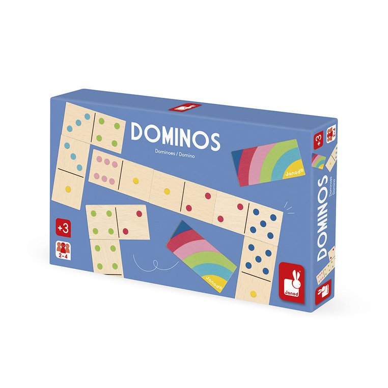 Janod Domino drewniane 3+