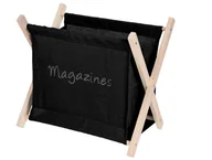Inne meble do salonu - Intesi Gazetnik Mess czarny 125226 [10431136] - miniaturka - grafika 1