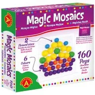 Zabawki konstrukcyjne - Magic Mosaics 160 el. Alexander - miniaturka - grafika 1