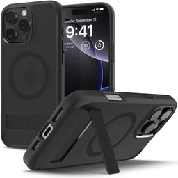Spigen Etui Ultra Hybrid S Mag do MagSafe do iPhone 16 Pro, półprzezroczysto-czarne - Etui i futerały do telefonów Spigen Etui Ultra Hybrid S Mag do MagSafe do iPhone 16 Pro, półprzezroczysto-czarne - Etui i futerały do telefonów - miniaturka - grafika 1