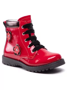 Buty dla dziewczynek - Primigi Trapery 8411111 S Czerwony - grafika 1