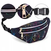 Nerki - NERKA BIODROWA SASZETKA DAMSKA MODNA POJEMNA WODOODPORNA REGULOWANA - miniaturka - grafika 1